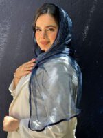 شال توری چاپی