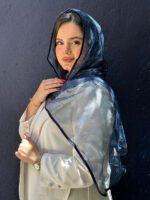 شال توری چاپی