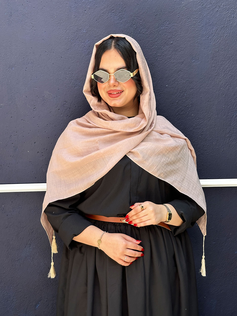 شال نخی اسلپ دخترانه