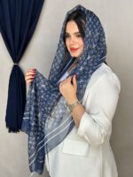 شال حریر چاپی زنانه مادام بلا رشت