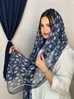 شال حریر چاپی زنانه مادام بلا رشت
