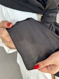 روسری مشکی ابریشم