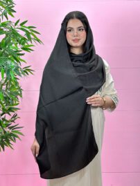 شال مشکی کریستال