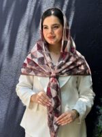 روسری نخی پلیسه زنانه شال مادام بلا