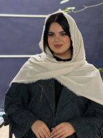 شال پلیسه نخی