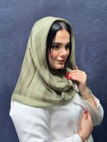 روسری کرپ حریر مادام بلا