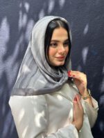 روسری کرپ حریر مادام بلا