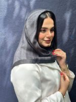 روسری کرپ حریر مادام بلا