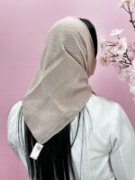 مینی اسکارف تک رنگ وال اسلپ خنک