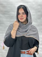 شال نخی طرحدار برشکا فروشگاه مادام بلا
