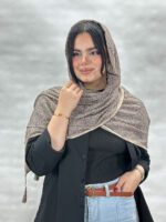 شال نخی طرحدار برشکا فروشگاه مادام بلا