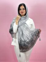 شال نخی طرحدار خنک برشکا مادام بلا