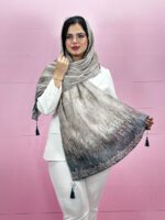 شال نخی طرحدار خنک برشکا مادام بلا