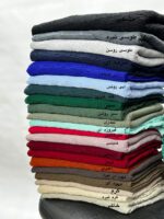 شال نخی کریشه تک رنگ شال مادام بلا