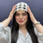 کلاه مکرومه دست بافت