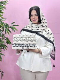 شال طرحدار میکس فروشگاه مادا بلا