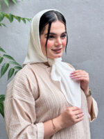 مینی اسکارف تک رنگ دخترونه