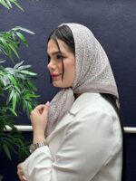 مینی اسکارف نخی طرح پلنگی مادام بلا