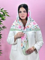 روسری نخی گل گلی مادام بلا
