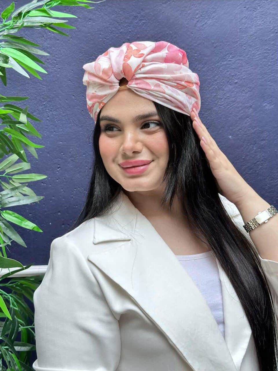 روسری رنگی نخی دخترونه