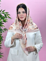روسری نخی گل گلی مادام بلا