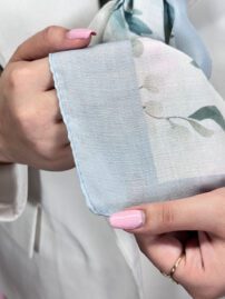 روسری نخی گل گلی مادام بلا