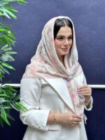 روسری رنگی نخی دخترونه