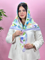 روسری نخی گل گلی مادام بلا