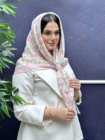 روسری رنگی نخی دخترونه