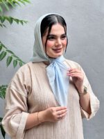 مینی اسکارف تک رنگ دخترونه