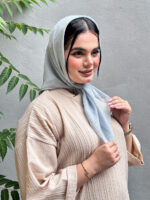مینی اسکارف تک رنگ دخترونه