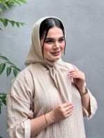 مینی اسکارف تک رنگ دخترونه
