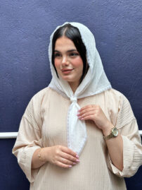 روسری سه گوش حریر