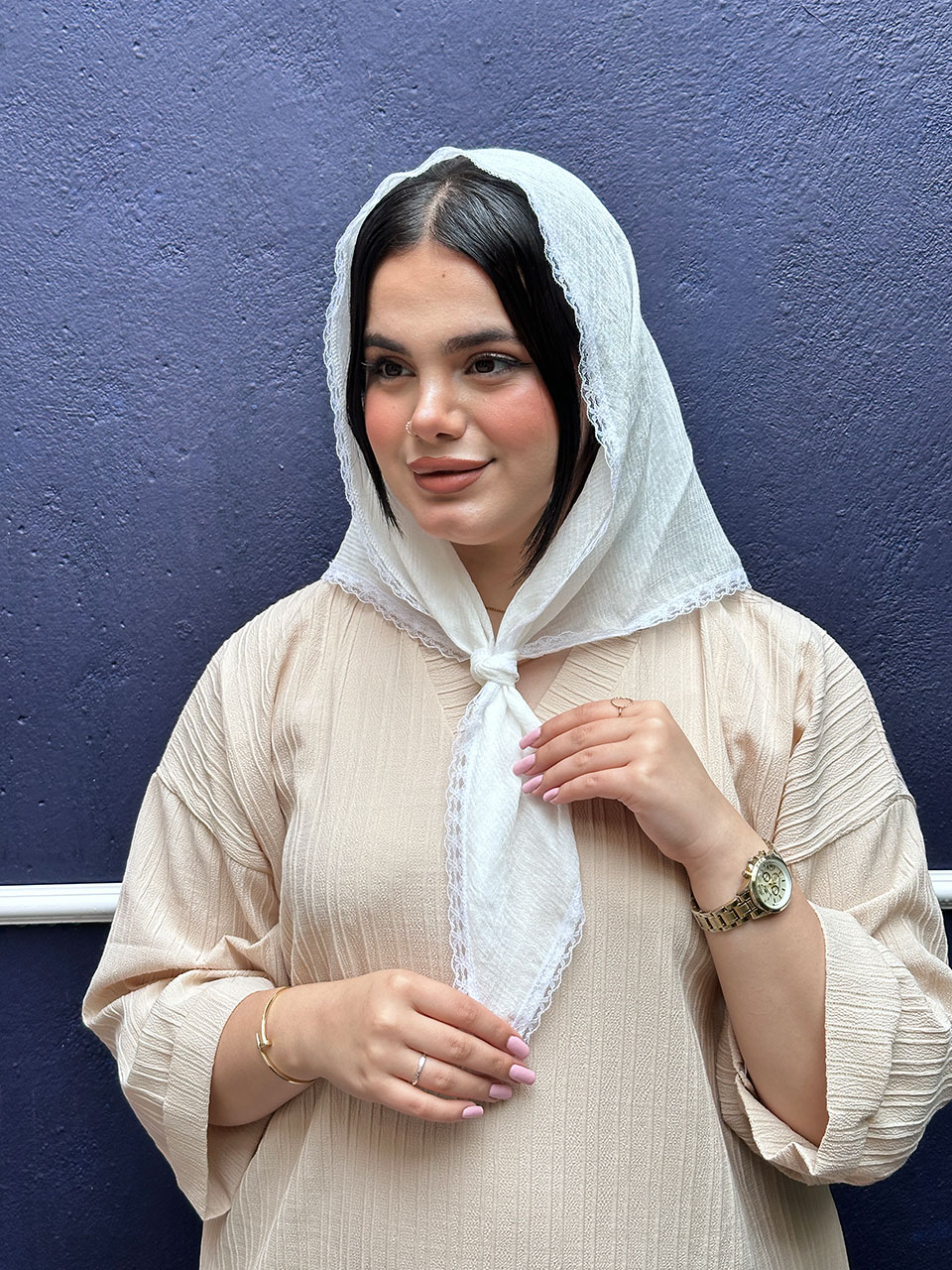 روسری سه گوش حریر
