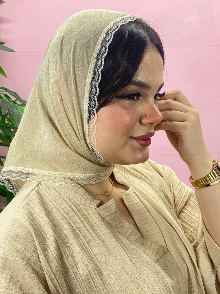 روسری سه گوش حریر