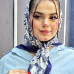 مینی اسکارف نخی زنانه