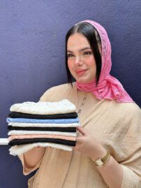 روسری سه گوش گیپور
