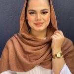 شال نخی پلیسه برشکا مادام بلا