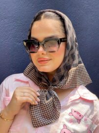 مینی اسکارف مارک نخی شال مادام بلا