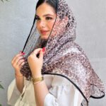 شال توری پلنگی مادام بلا