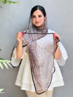 شال توری پلنگی مادام بلا