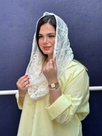 شال دانتل توری گیپوری