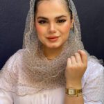 شال حریر پفکی