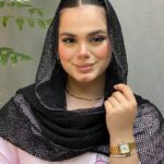 شال حصیری مشکی وارداتی