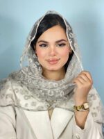 شال حریر وارداتی پلنگی مادام بلا رشت