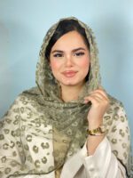 شال حریر وارداتی پلنگی مادام بلا رشت