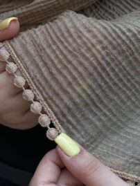 شال برشکا وارداتی دور عدسی مادام بلا