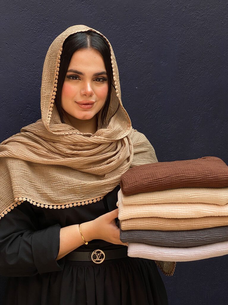 شال برشکا وارداتی دور عدسی مادام بلا