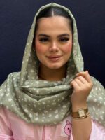 شال طرحدار فلورا نخی