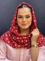 شال طرحدار فلورا نخی